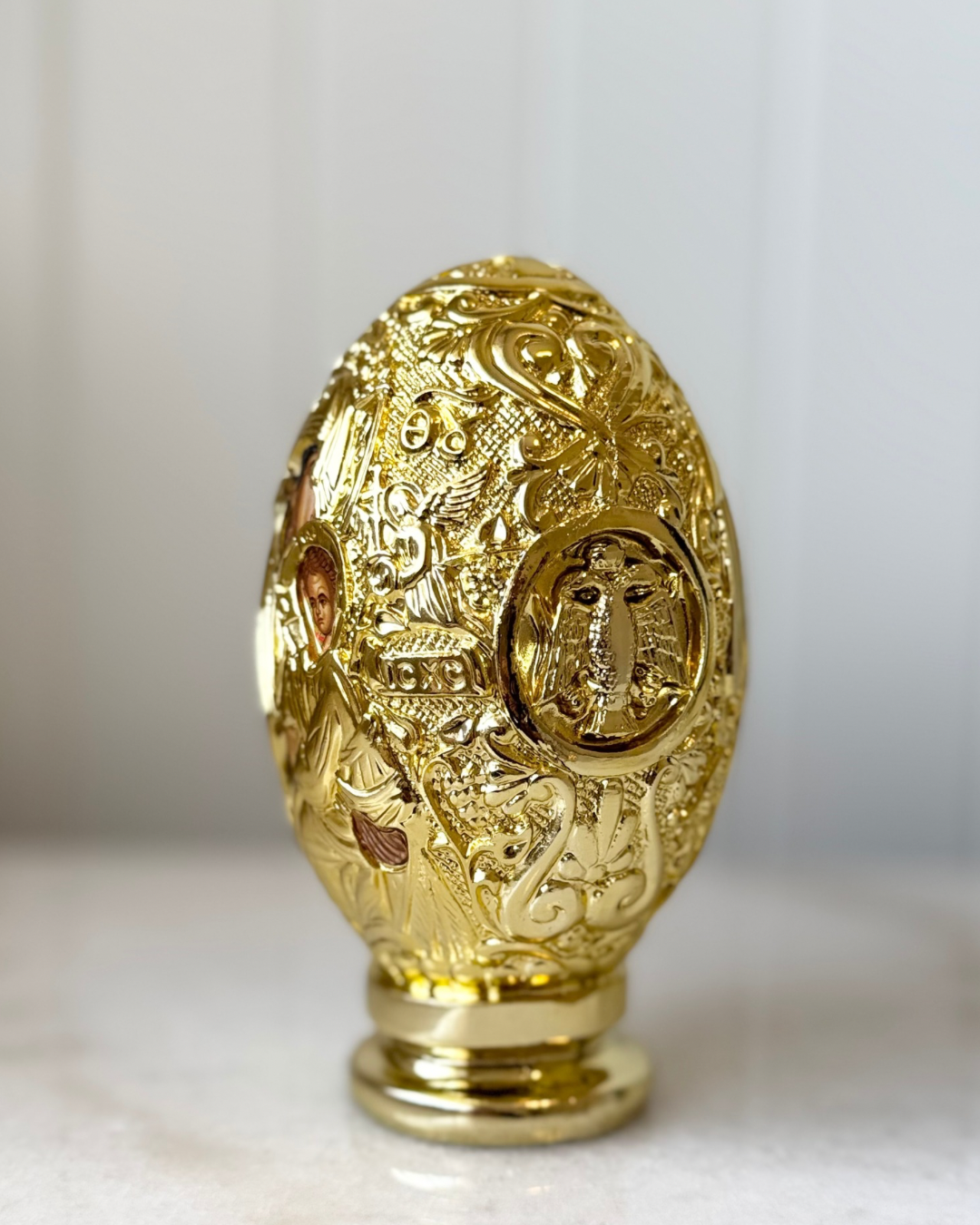 Orthodox Icon Egg - Gold