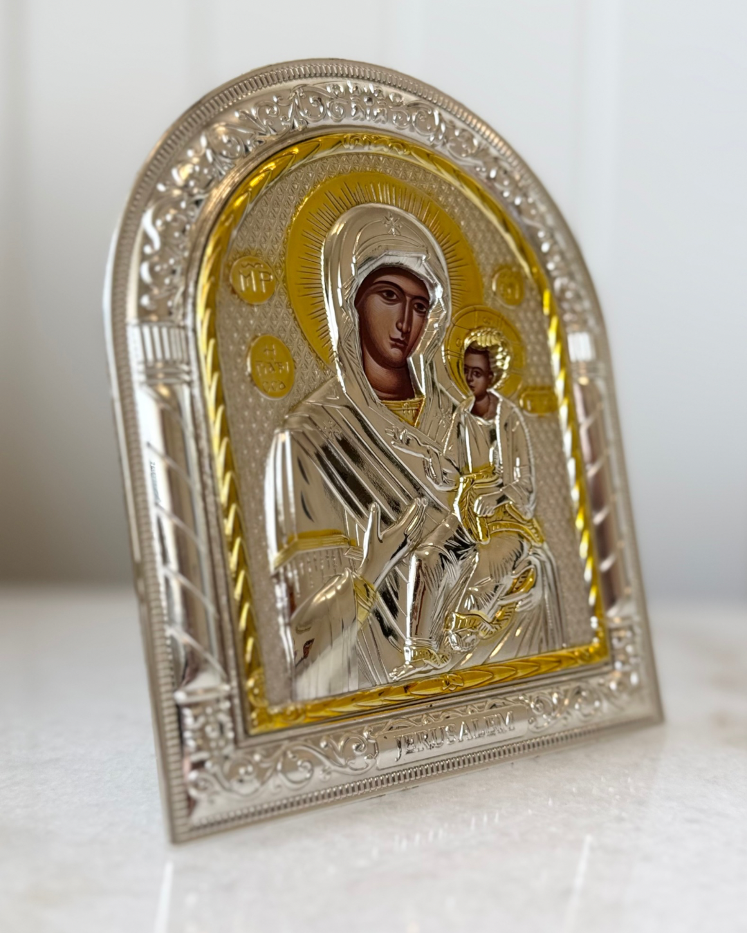Orthodox icon of Mother Mary & Jesus- Large