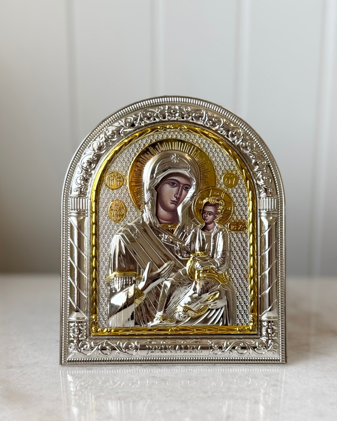 Orthodox icon of Mother Mary & Jesus- Large