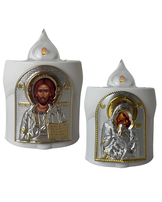 Classic Icon Candle - White