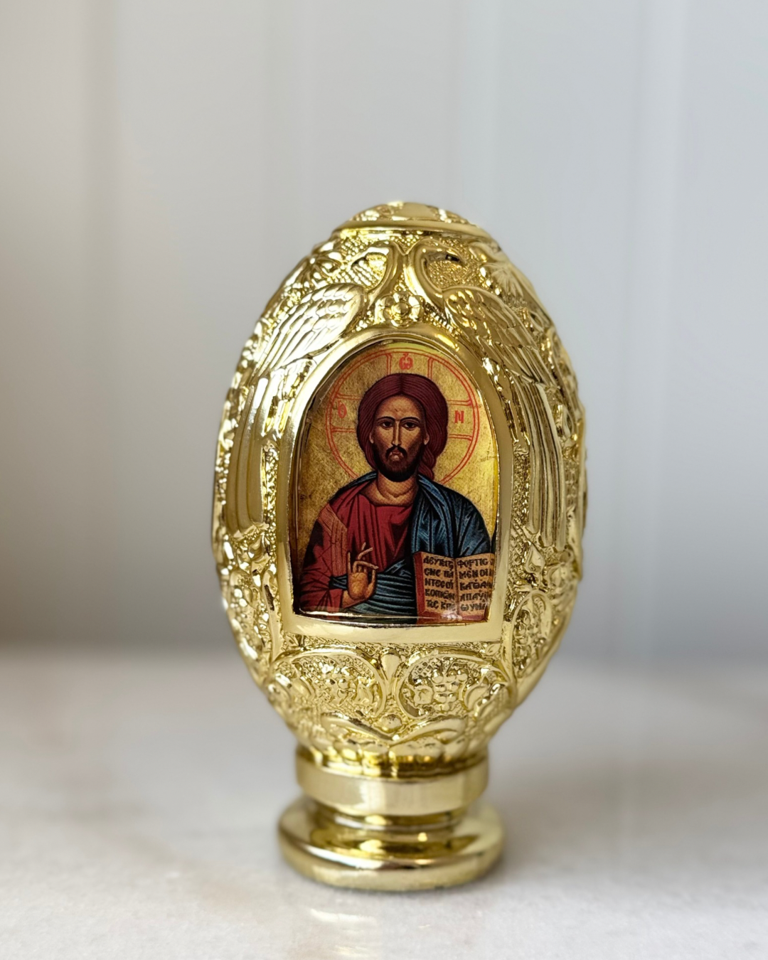 Orthodox Icon Egg - Gold