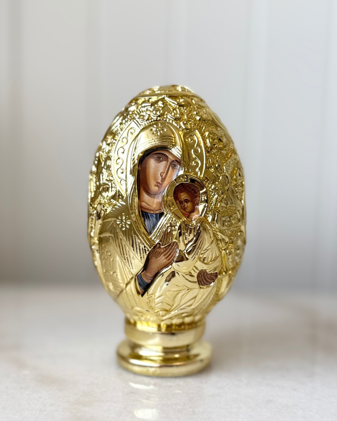 Orthodox Icon Egg - Gold