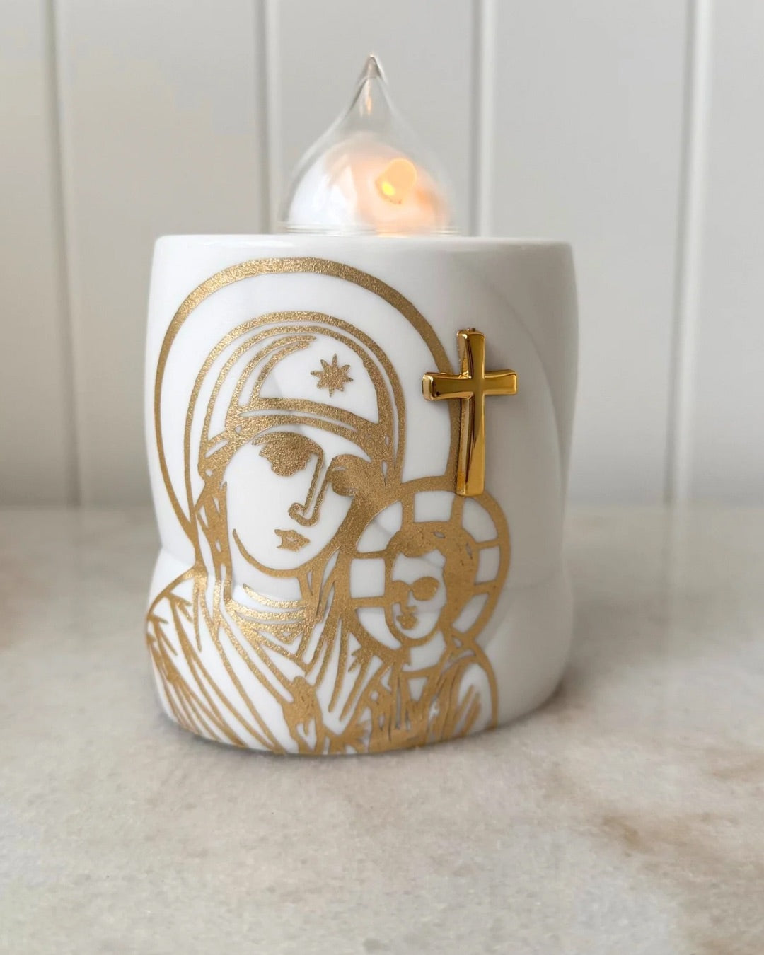 Saints of light - Jesus and Panagia