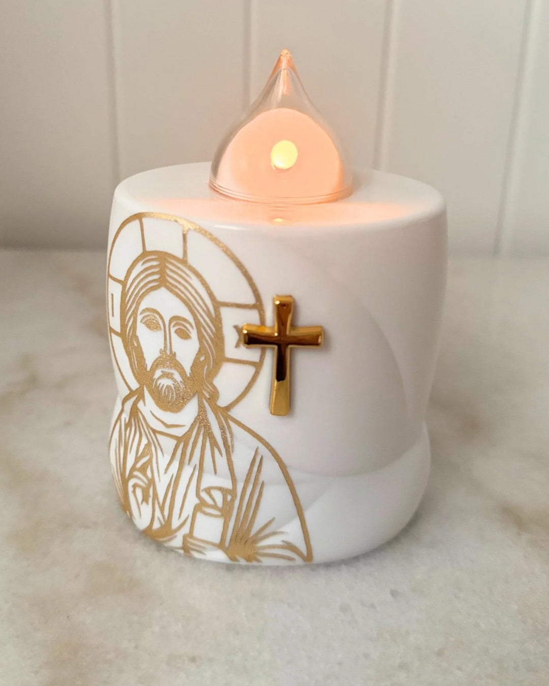 Saints of light - Jesus and Panagia